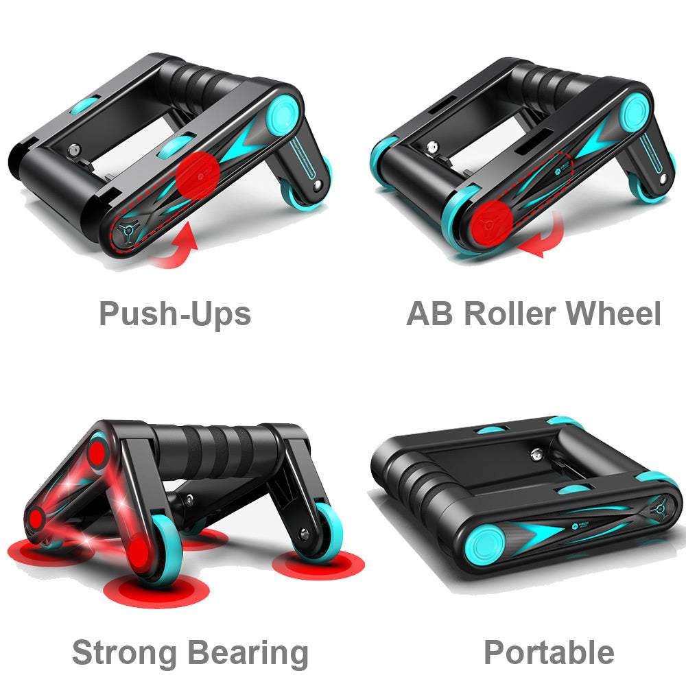 Foldable Ab Muscle Wheel