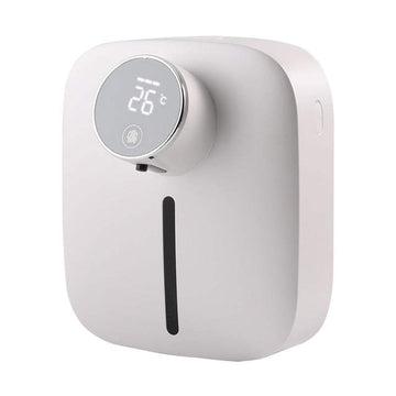 Automatic wall soap dispenser with induction sensor and rechargeable battery in multiple colors