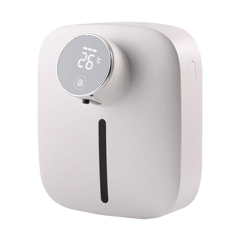 Automatic wall soap dispenser with induction sensor and rechargeable battery in multiple colors