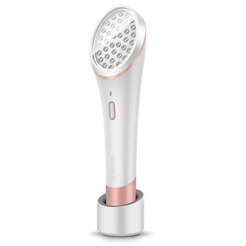 LED Light Acne Therapy device with dual blue and red LEDs for acne treatment and skin rejuvenation
