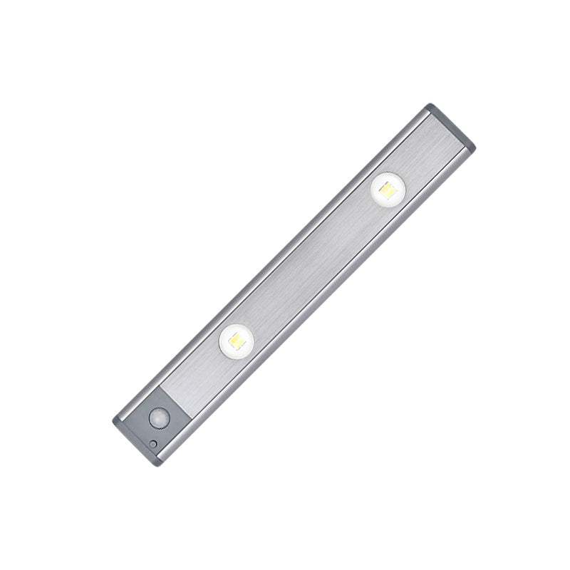 Compact motion sensor night lamp with adjustable color temperatures and magnetic installation