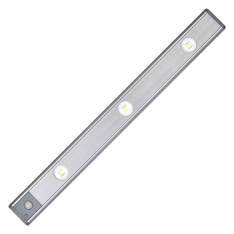 Motion sensor night lamp with adjustable color temperatures, motion activation, magnetic installation, and user-friendly controls
