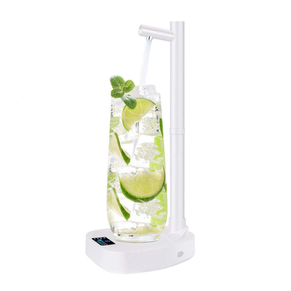 Automatic table water dispenser with 8-level pumping, portable design, and long battery life