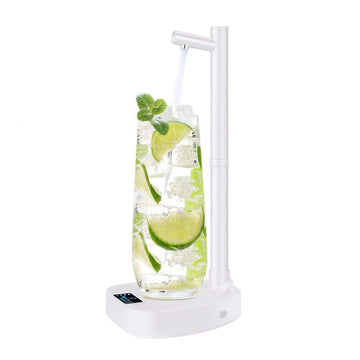 Automatic table water dispenser with 8-level pumping, portable design, and long battery life