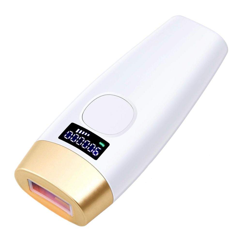 Painless Hair Remover IPL device for permanent, painless at-home hair removal with full-body coverage and fast results