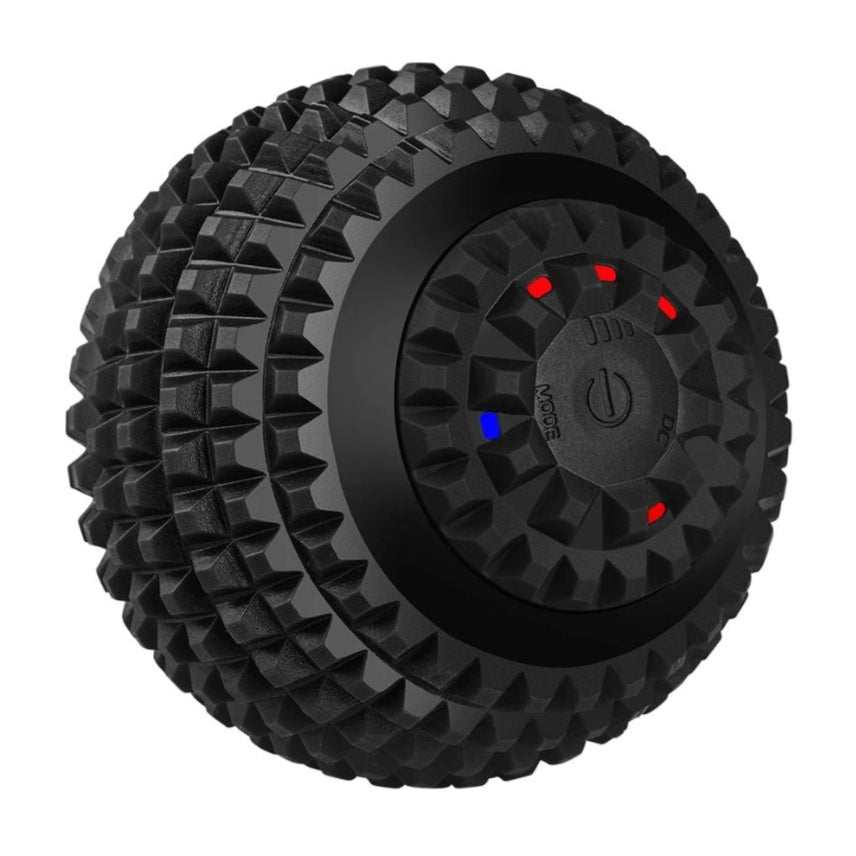 Compact vibrating massage ball with 4 vibration modes for muscle relief and recovery