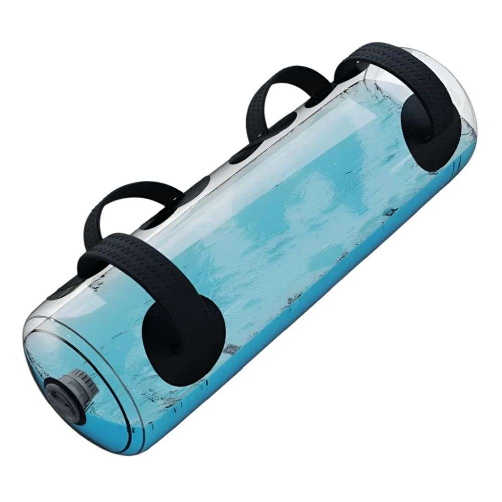 Weight-Bearing Water Bag with adjustable water weight for versatile strength training and portable fitness workouts